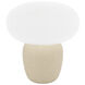 Cahuama 11.89 inch 40 watt Grey Table Lamp Portable Light