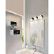 Ciara Springs 3 Light 22 inch Brushed Nickel Bath Vanity Wall Light 
