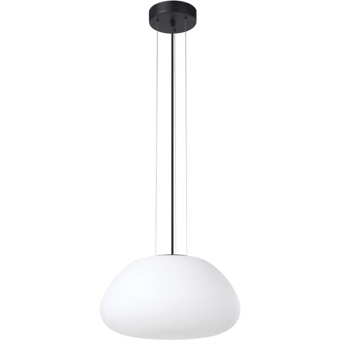 Balmes 1 Light 16.34 inch Black Pendant Ceiling Light
