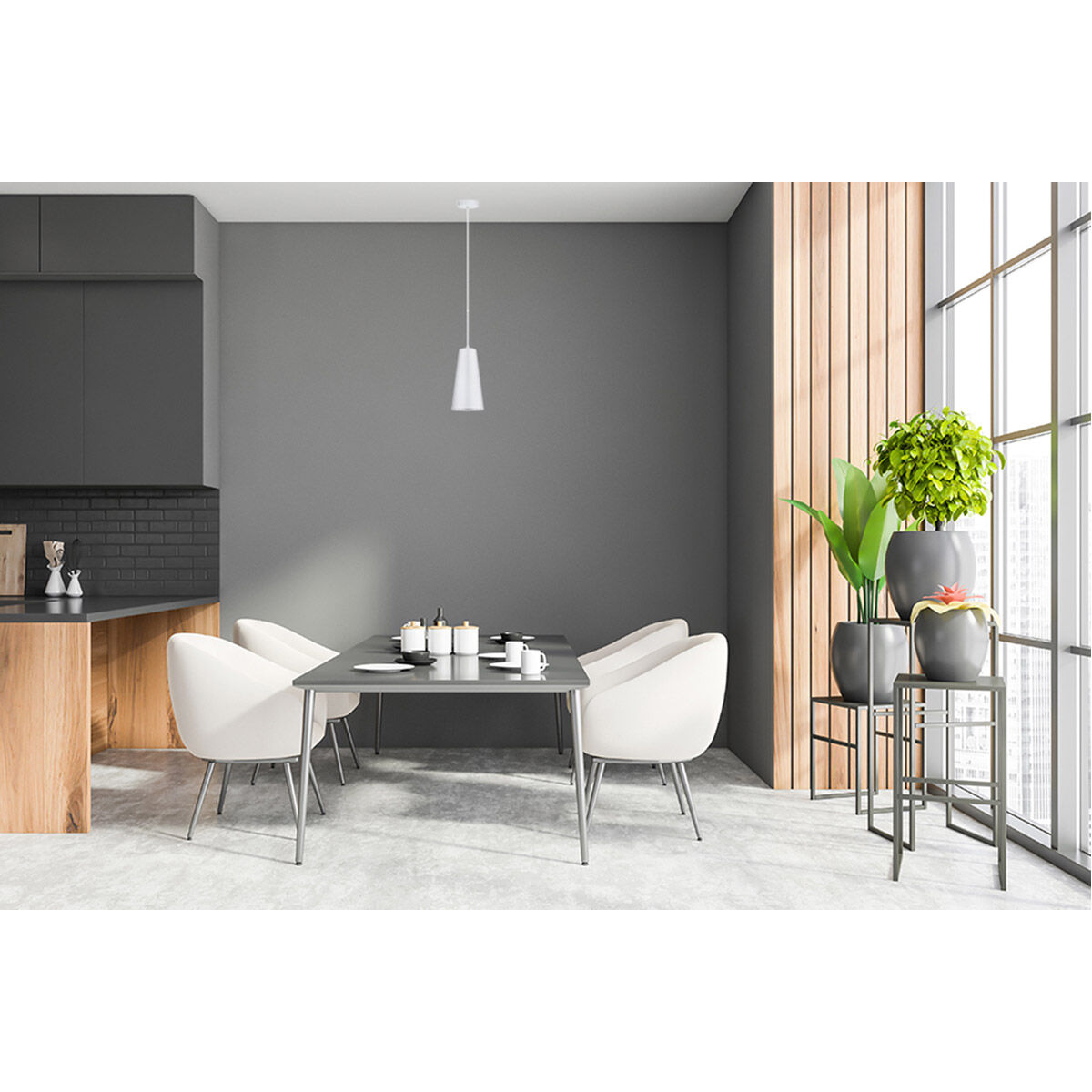 Pratella 1 1 Light 5.43 inch White Mini Pendant Ceiling Light