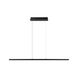 Pellaro 1 LED 43 inch Matte Black Kitchen Island Pendant Ceiling Light