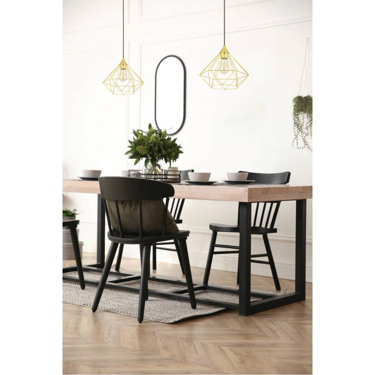 Tarbes 1 Light 12.8 inch Brushed Brass Pendant Ceiling Light