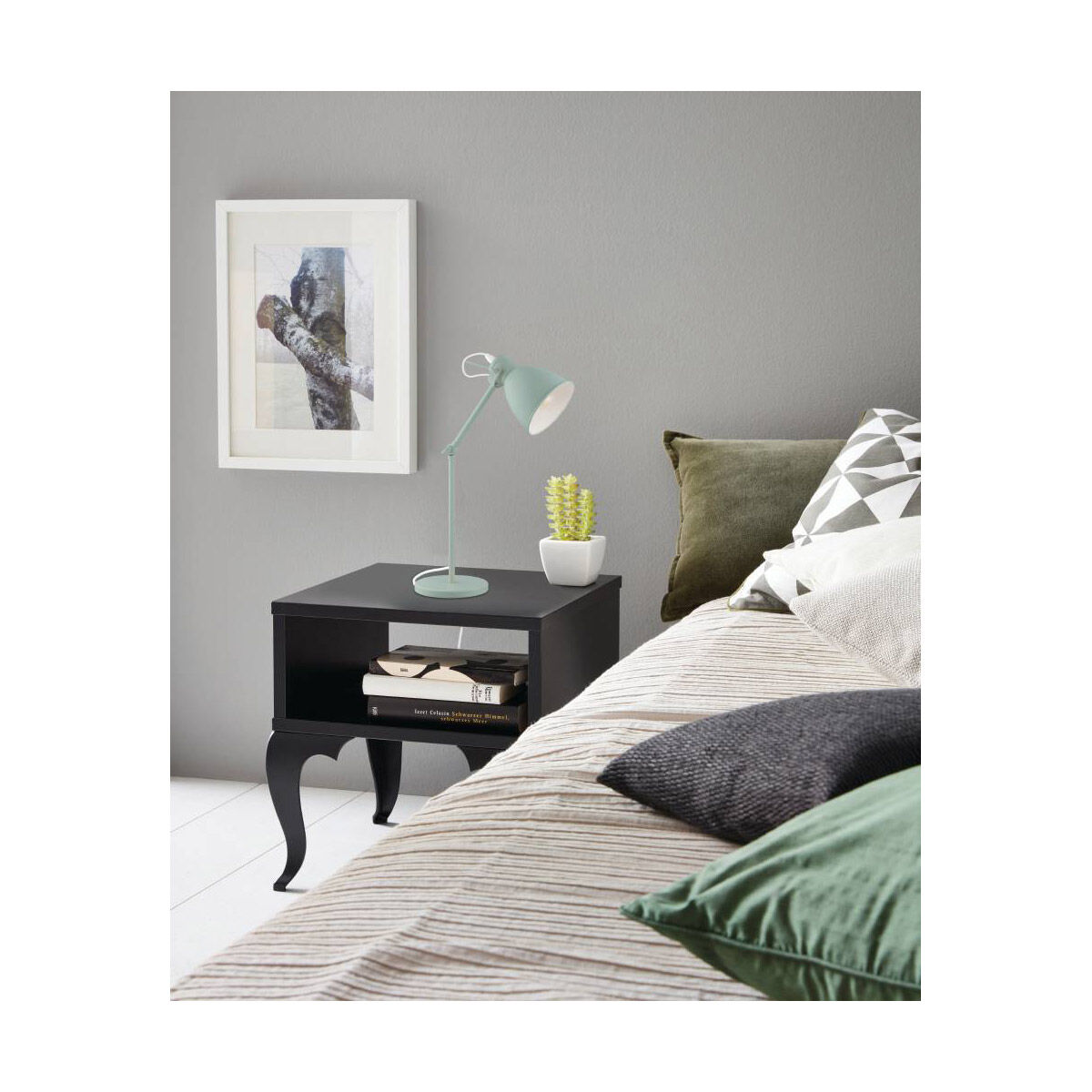 Priddy 17.05 inch 40.00 watt Pastel Light Green Desk Lamp Portable Light