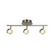 Newport Hill 3 Light 120 Brushed Nickel Track Light Ceiling Light