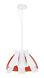 Tressi 1 Light 21.62 inch Glossy White Pendant Ceiling Light