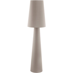Carpara 68 inch 60.00 watt Taupe Floor Lamp Portable Light 