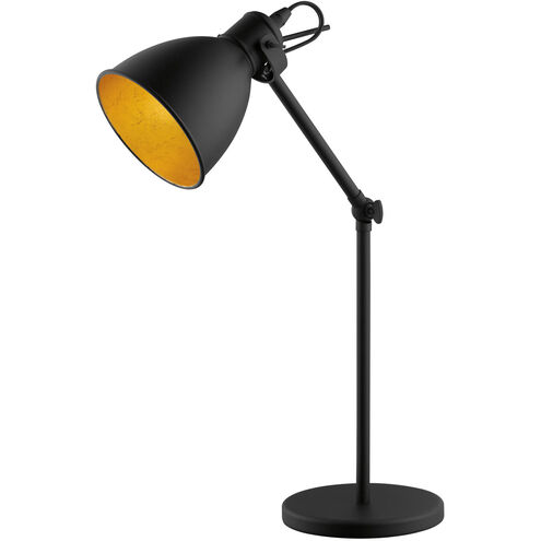 Priddy 2 17 inch 40.00 watt Black Desk Lamp Portable Light