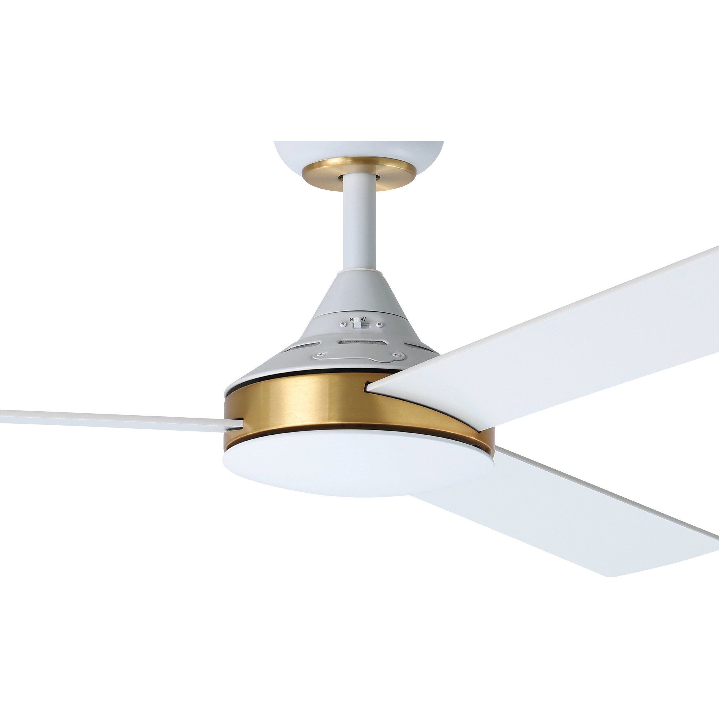Pierport 52 inch White Ceiling Fan