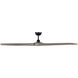 Williwaw 72 inch Black with Driftwood Blades Ceiling Fan