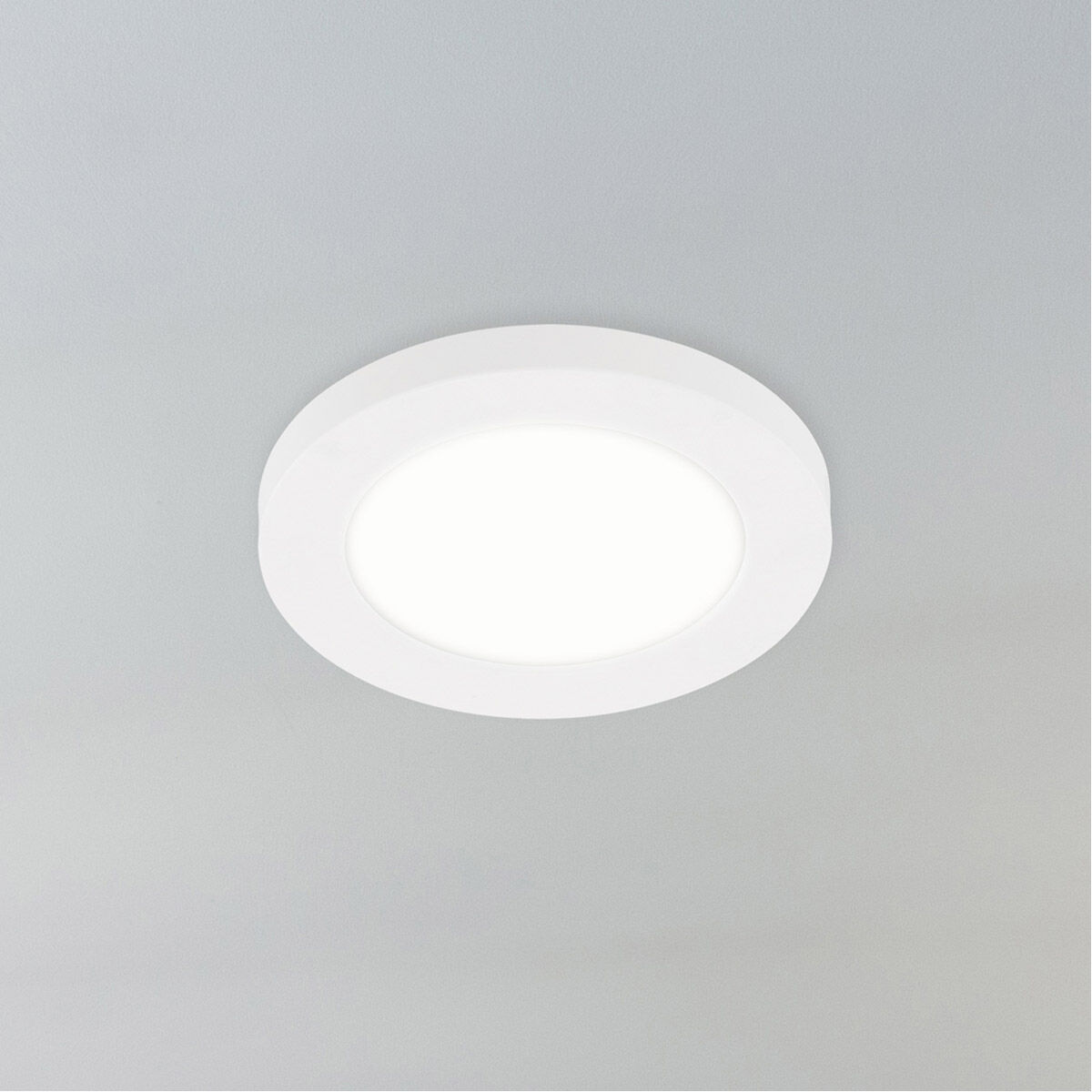 Trago 5 LED 5.31 inch White Flush Mount Ceiling Light, Wall Mountable