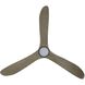 Westerly 72 inch Black with Driftwood Blades Ceiling Fan