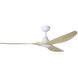 Surfline 60 inch White with Coastal Oak Blades Ceiling Fan