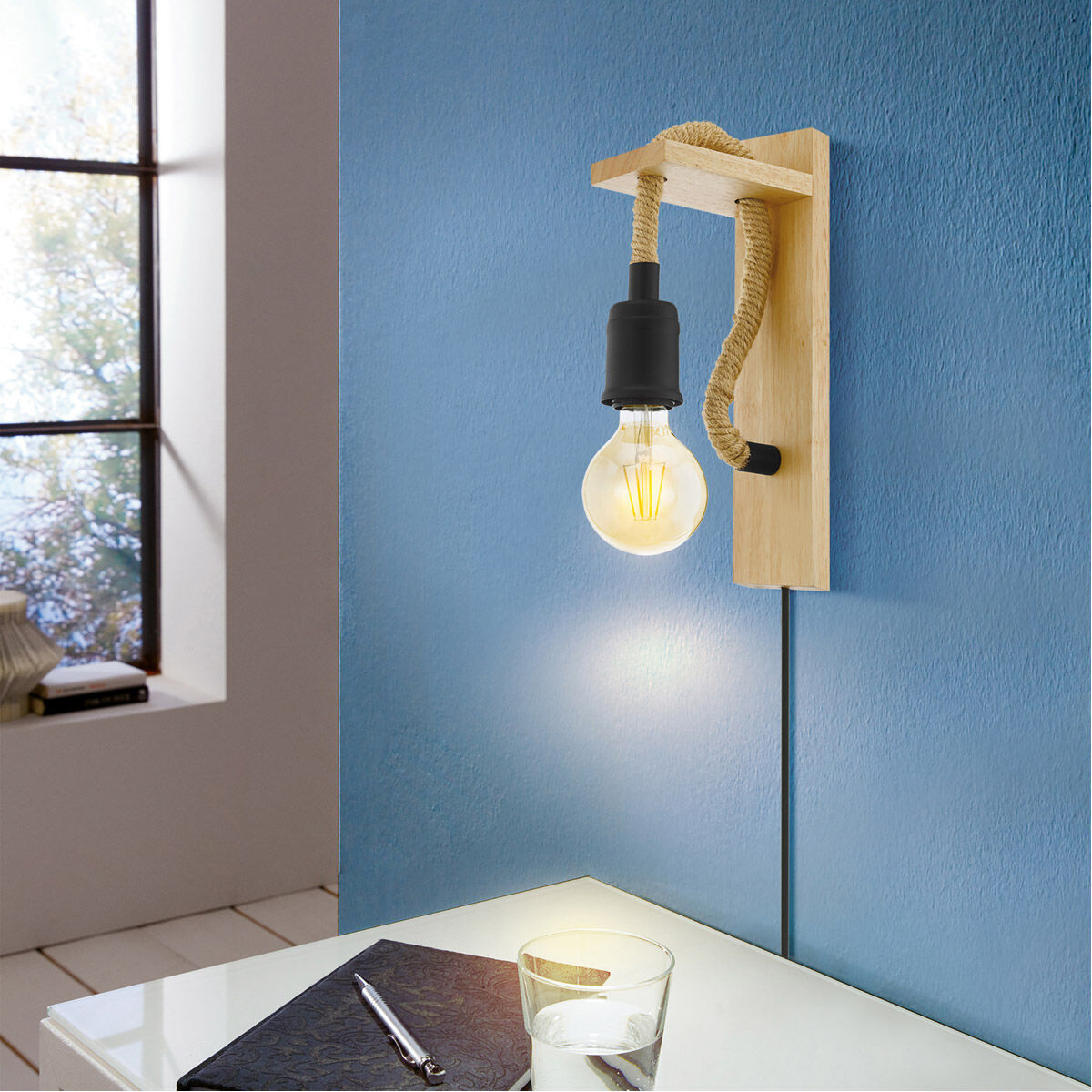 Rampside 1 Light 3.15 inch Black Wall Sconce Wall Light