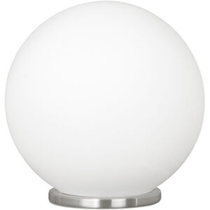 Rondo 8 inch 60.00 watt Silver Table Lamp Portable Light