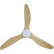 Surfline 60 inch White with Coastal Oak Blades Ceiling Fan