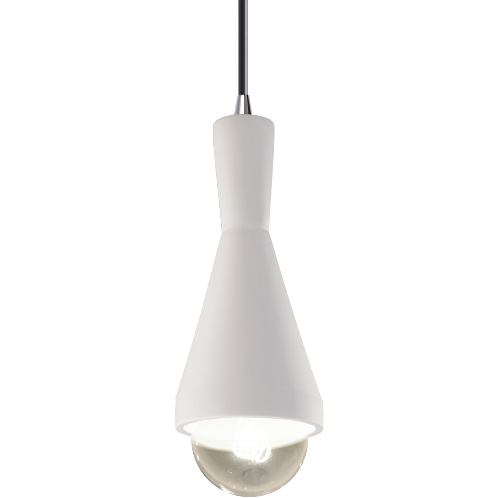 Radiance Collection 1 Light 5 inch Antique Silver with Brushed Nickel Pendant Ceiling Light