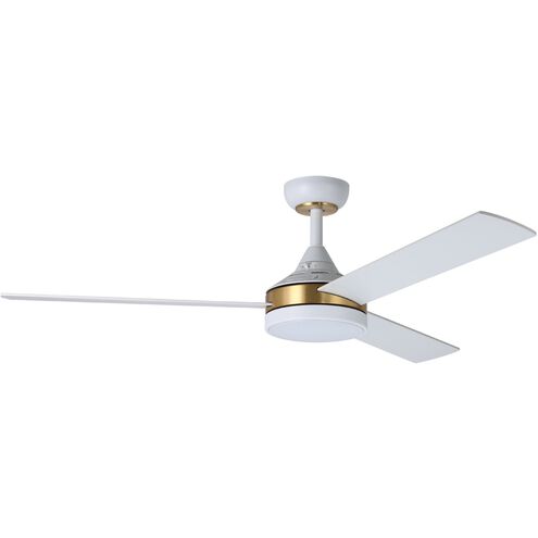 Pierport 52 inch White Ceiling Fan
