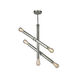 Drucker 5 Light 28 inch Chrome Pendant Ceiling Light