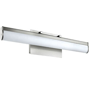 Calnova 1 LED 35.5 inch Matte Nickel Bath/Vanity Wall Light