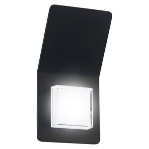 Pias LED 10 inch Black Outdoor Wall Light