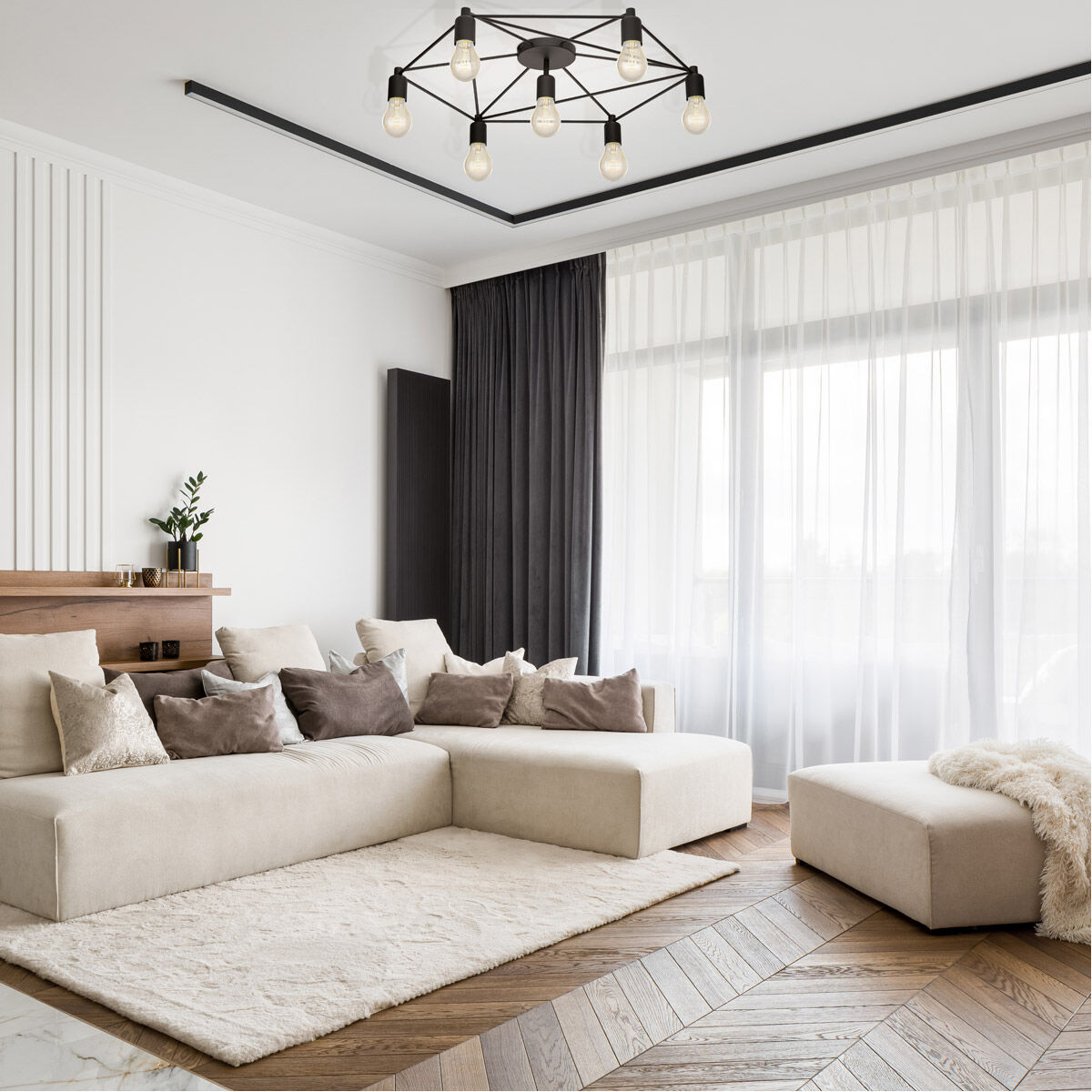 7 flush on sale mount ceiling light