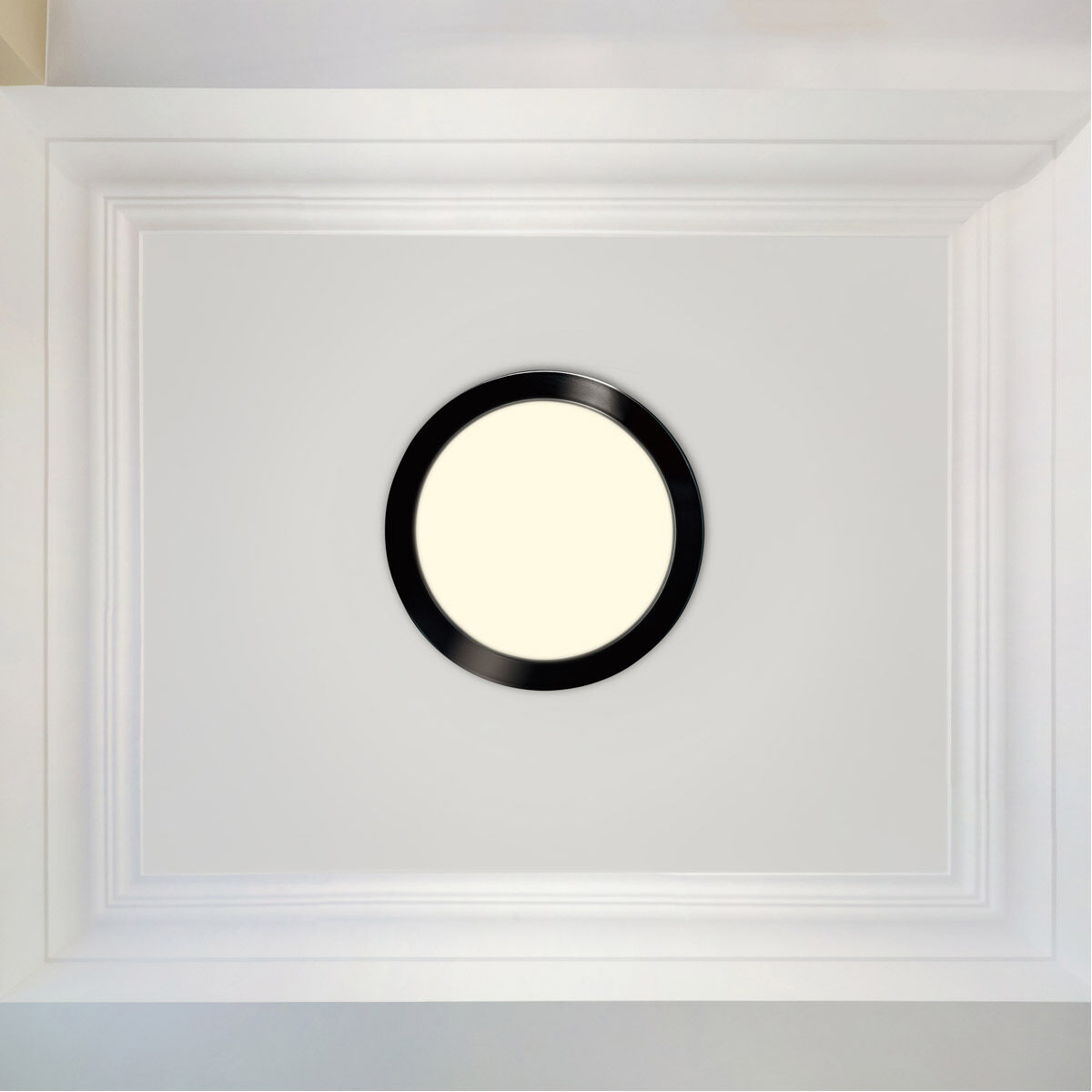 Trago 12 Black Chrome Magnetic Trim, for Trago 12 Flush Mount 203677A