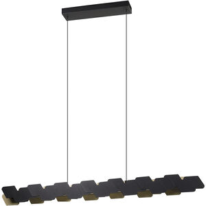 Altagracia LED 2.68 inch Black and Gold Pendant Ceiling Light