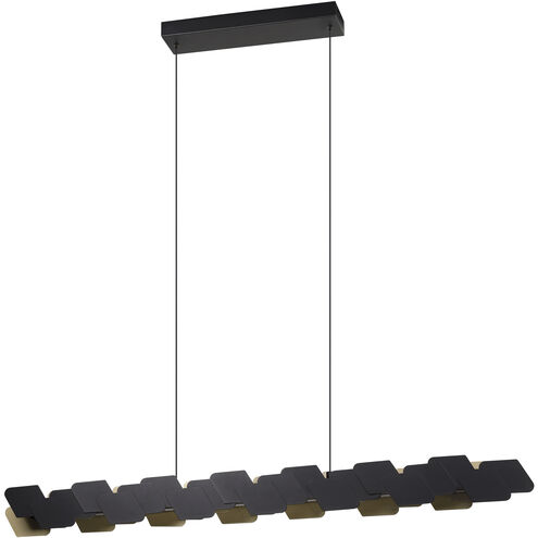 Altagracia LED 2.68 inch Black and Gold Pendant Ceiling Light