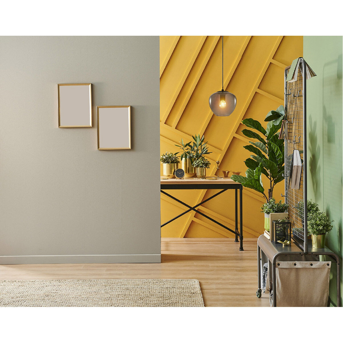 Priorat 1 Light 9.25 inch Black Mini Pendant Ceiling Light