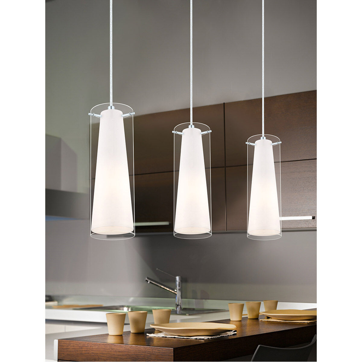 Pinto 1 Light 4.72 inch Chrome Mini Pendant Ceiling Light