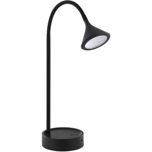 Ormond 20 inch 6.00 watt Matte Black Desk Lamp Portable Light 