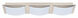Wasao LED 25 inch Matte Nickel Vanity Wall Ceiling Dual Mount Wall Light