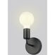 Avondale 1 Light 5 inch Matte Black Open Bulb Wall Sconce Wall Light