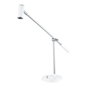 Lauria (1) 19 inch 2.38 watt Glossy White Table Lamp Portable Light