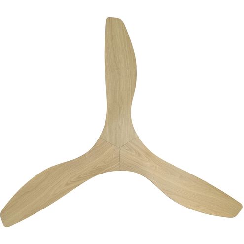 Surfline 52 inch White with Coastal Oak Blades Ceiling Fan