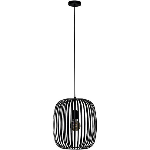 Romazzina 1 Light 12.76 inch Black Pendant Ceiling Light