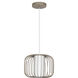 Terrarosa 1 Light 11.14 inch Light Sand Pendant Ceiling Light