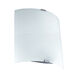 Grafik LED 7 inch Silver ADA Wall Light, White Glass