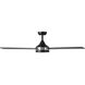 Pierport 52 inch Black Ceiling Fan