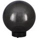 Solar 0.06 watt Transparent Black Outdoor Path Light, Large, Set of 4