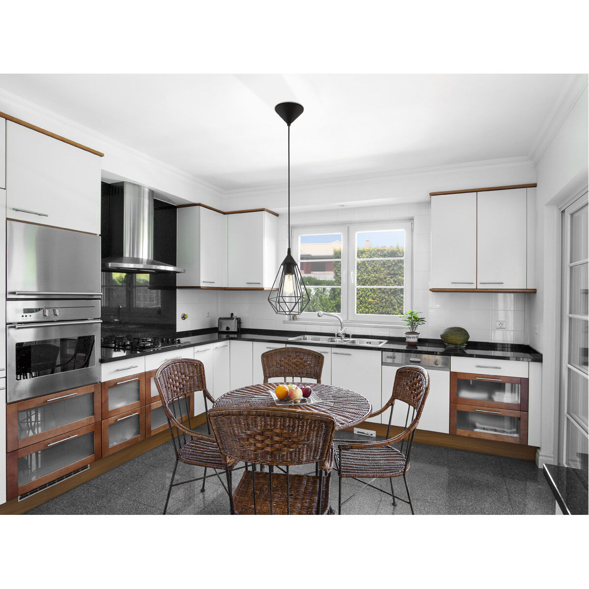 Lindell 1 Light 6.85 inch Matte Black Pendant Ceiling Light