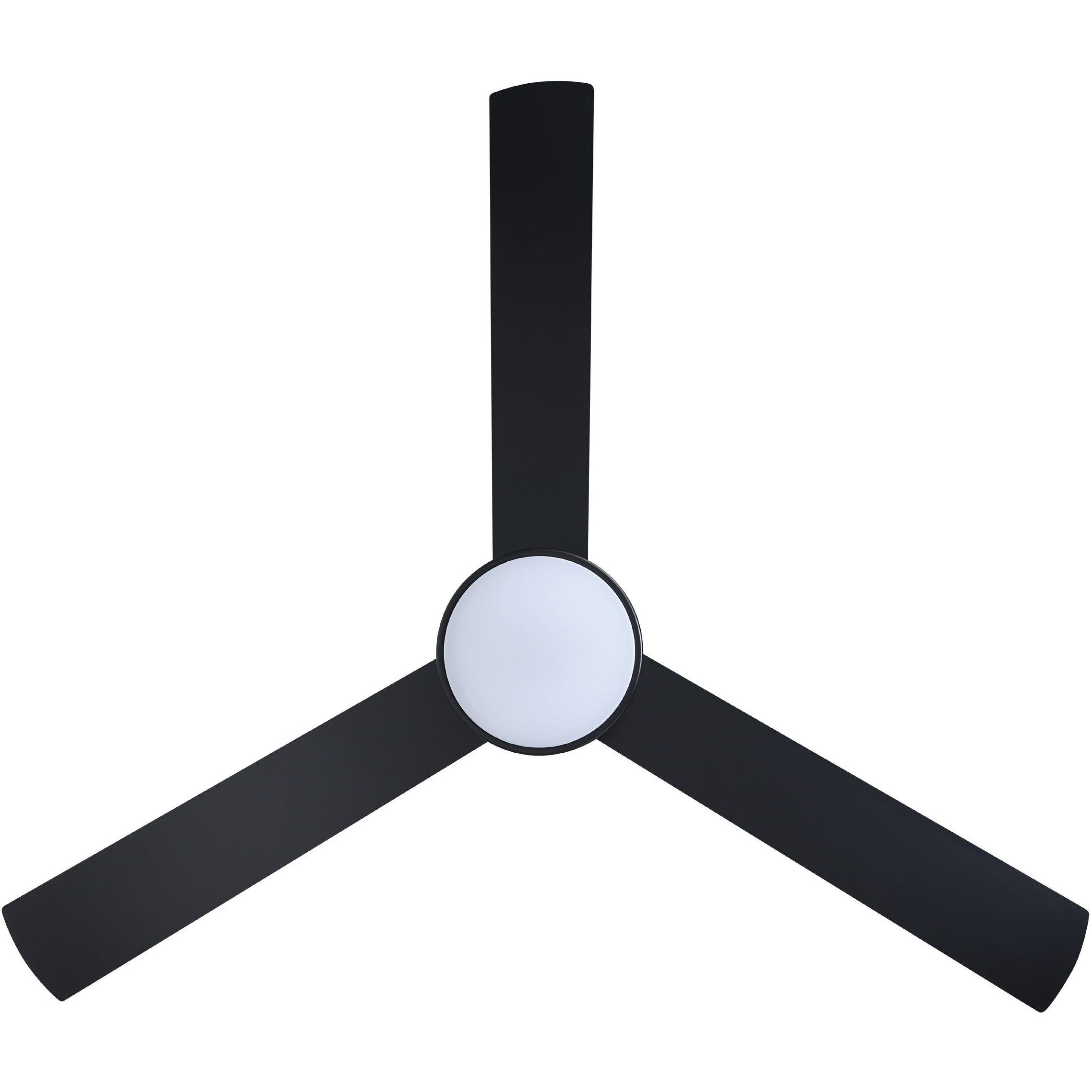 Pierport 52 inch Black Ceiling Fan