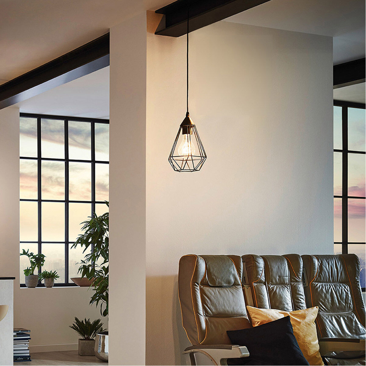 Eglo Tarbes 94187A Pendant Light Black