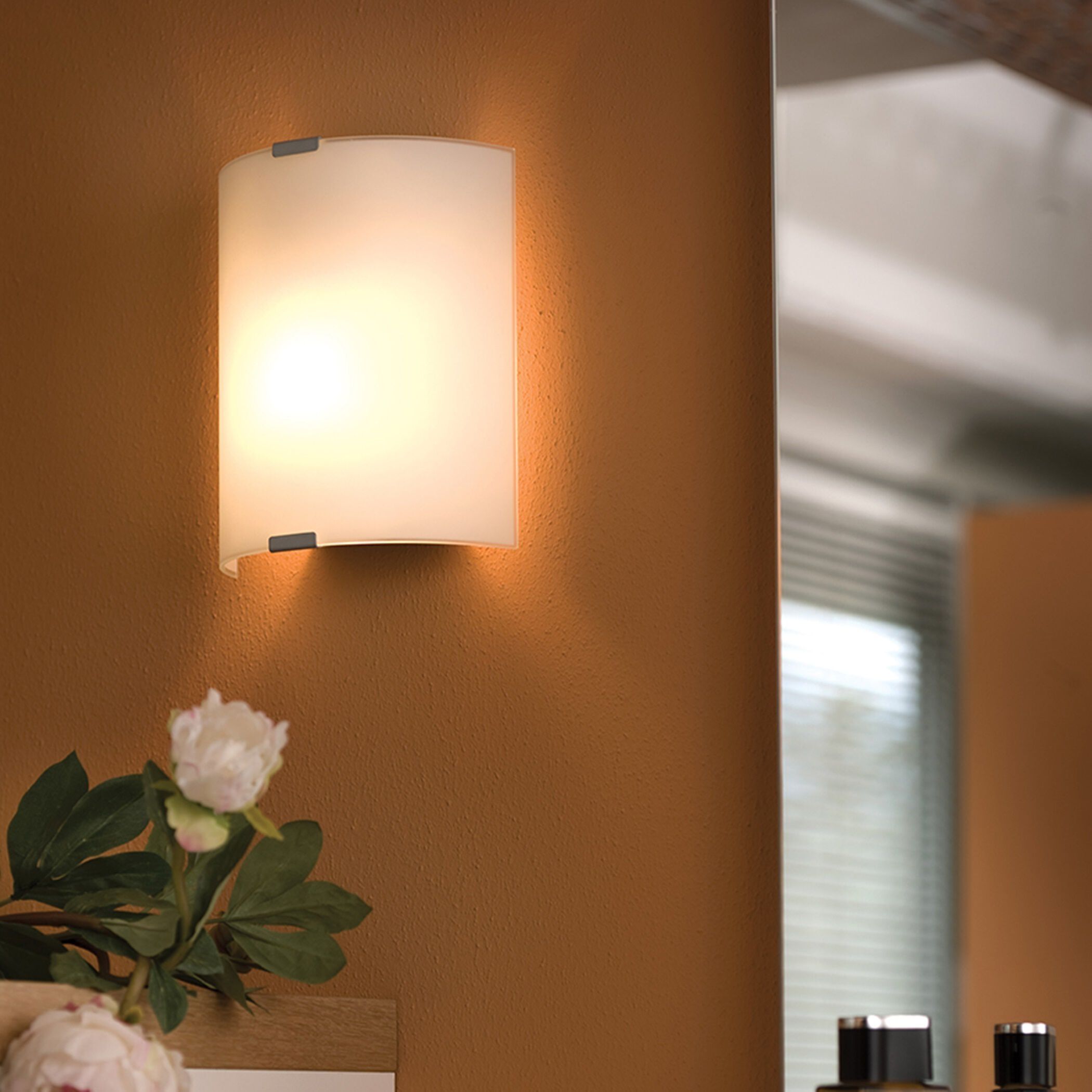 Grafik 1 Light 7.09 inch Chrome ADA Wall Light