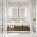 Tomero LED 35 inch Brushed Gold Bath Vanity Wall Light
