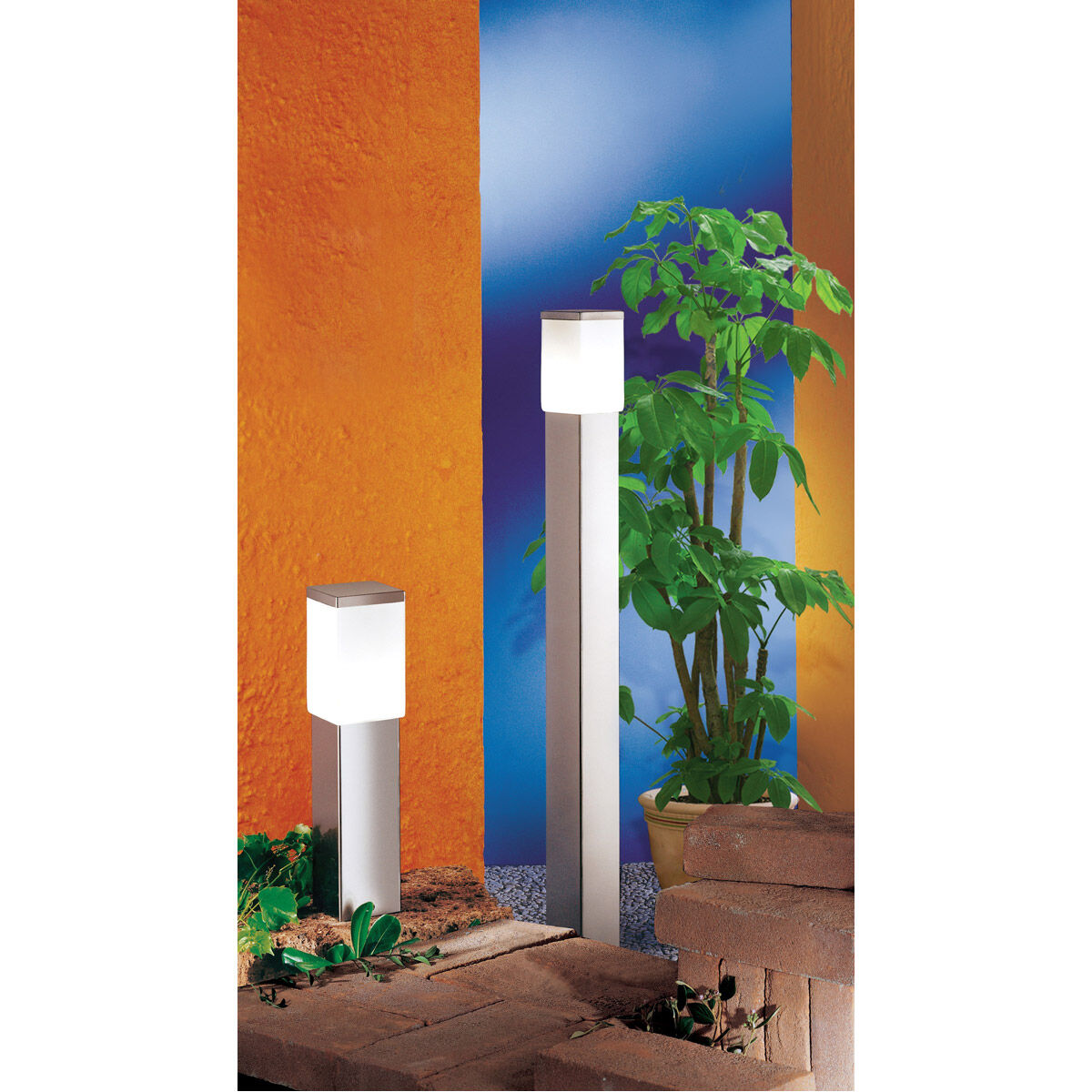 Calgary 120 60 watt Stainless Steel Outdoor Path Light