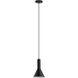 Canalello 1 Light 7.09 inch Black and White Mini Pendant Ceiling Light