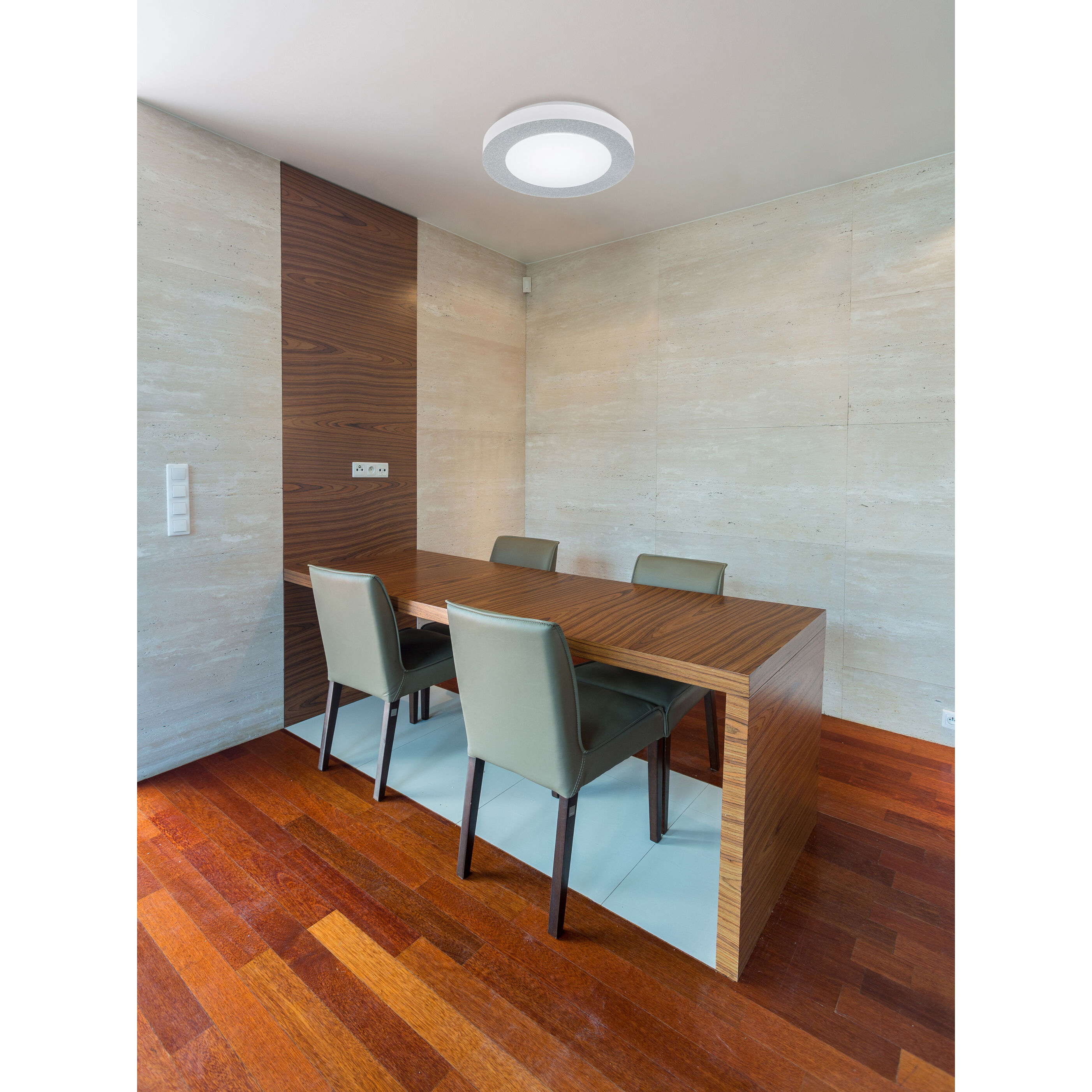 Carpi LED 11.75 inch Chrome Flush Mount Ceiling Light