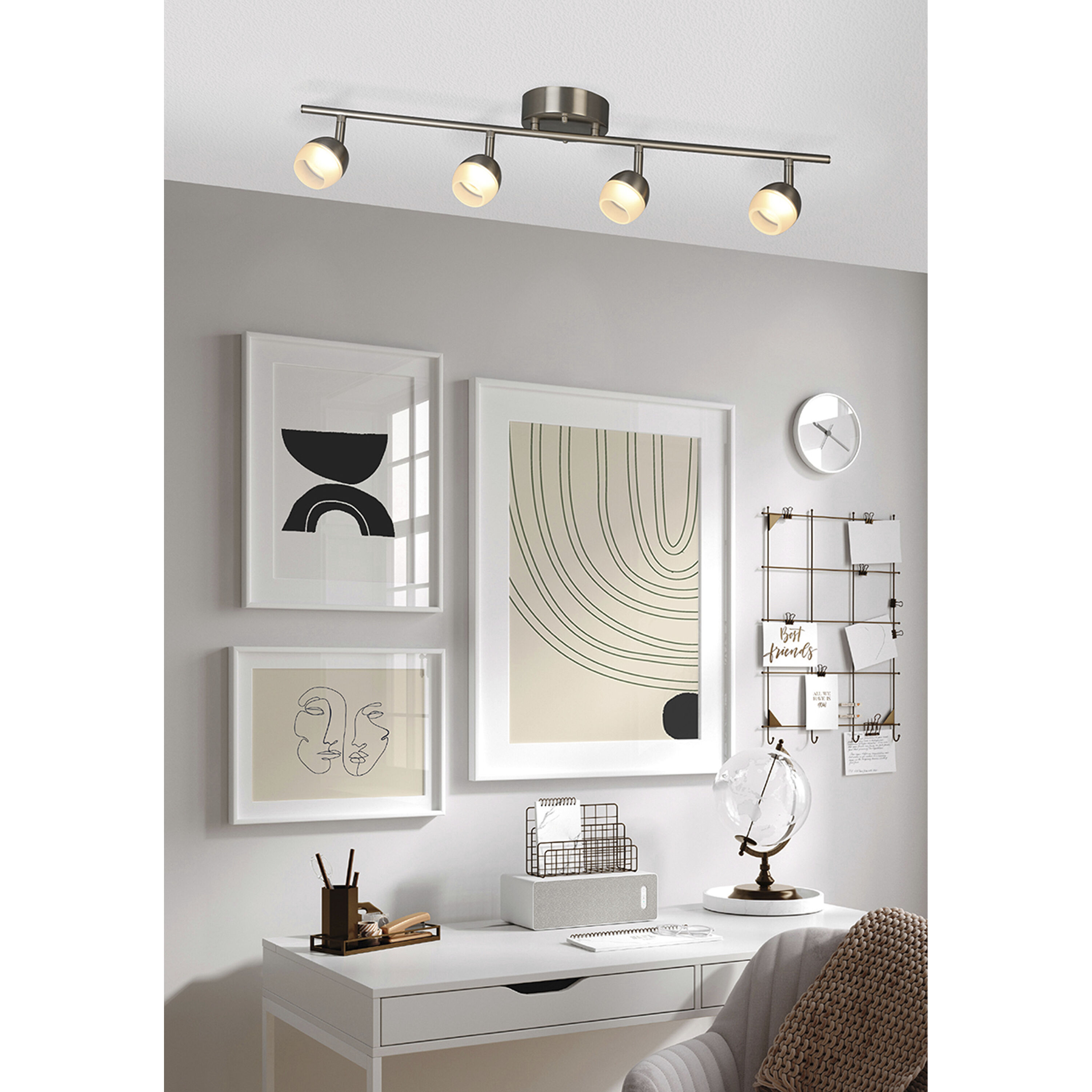 Nickel track lighting cheap