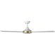 Pierport 52 inch White Ceiling Fan